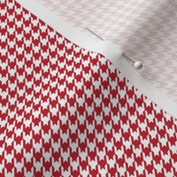 houndstooth tiny red