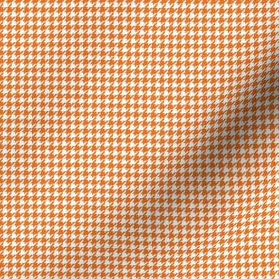 houndstooth tiny orange