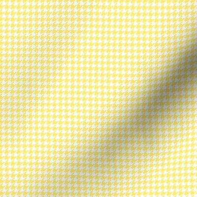 houndstooth tiny lemon yellow