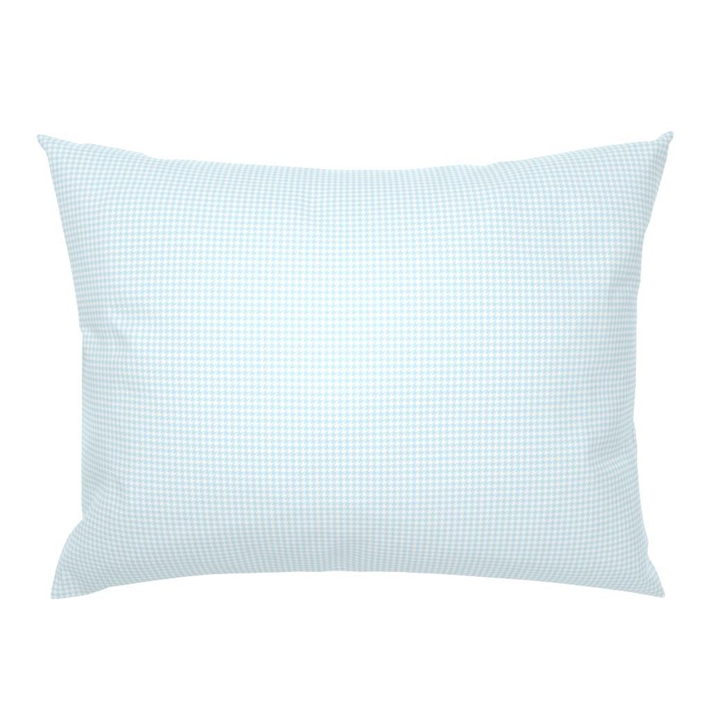 houndstooth tiny ice blue