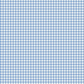 houndstooth tiny cornflower blue