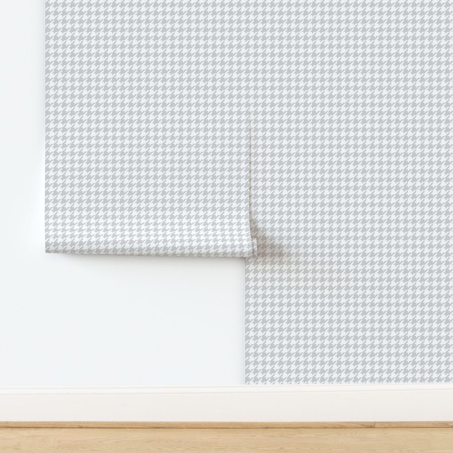 houndstooth light grey