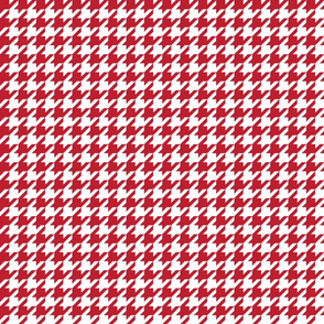 houndstooth red