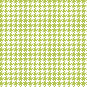 houndstooth lime green