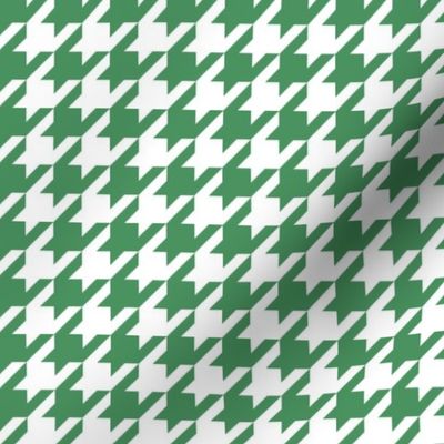 houndstooth kelly green