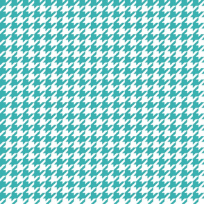 houndstooth teal