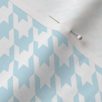 houndstooth ice blue