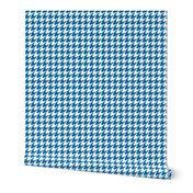 houndstooth royal blue