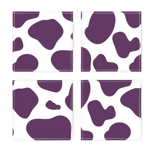 purple cow print