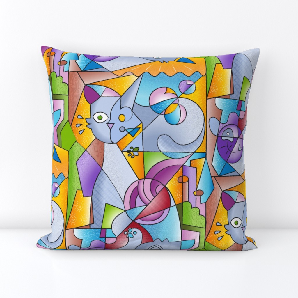 Cubist Cats: The Mininos