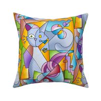 Cubist Cats: The Mininos