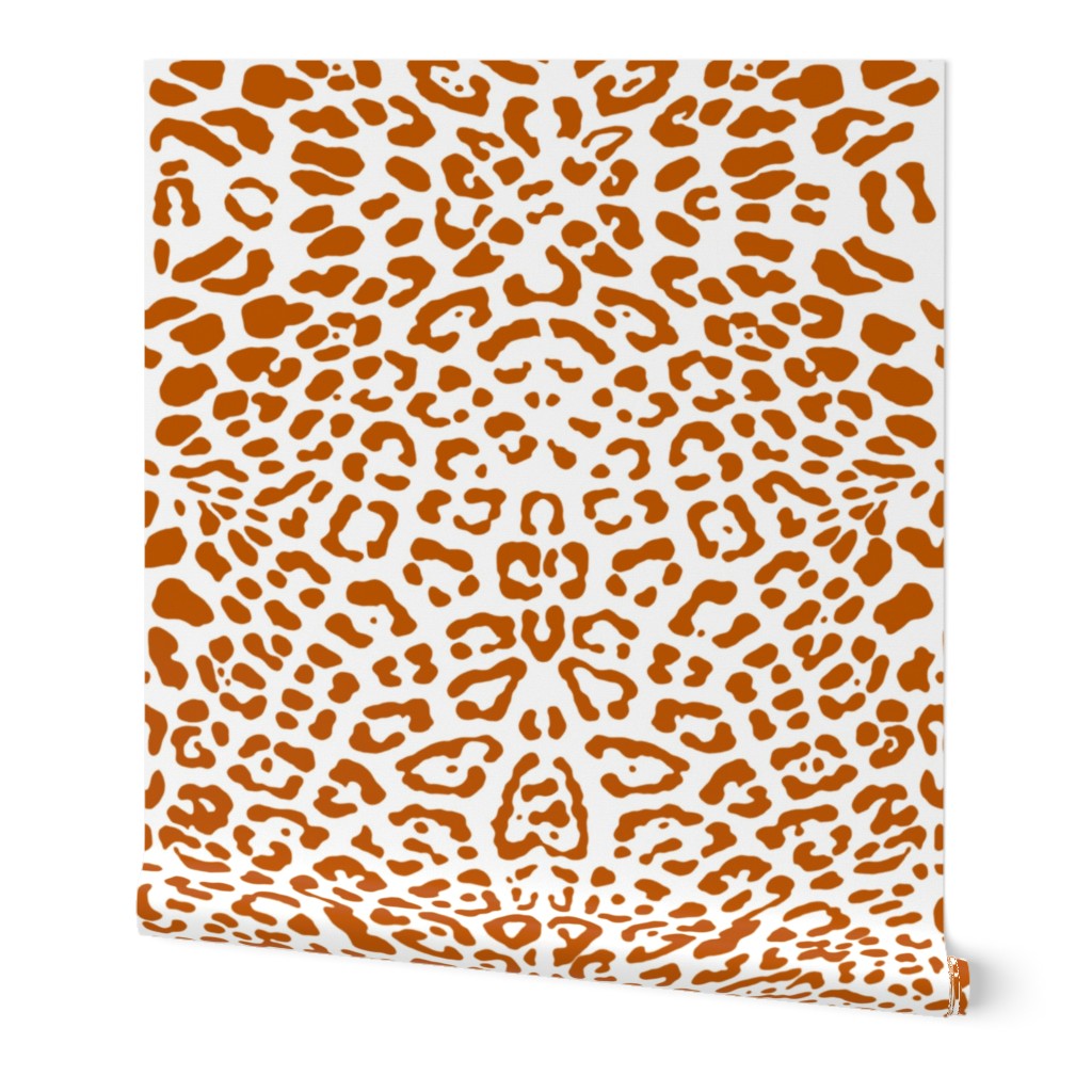 Spiced Pumpkin and White ~ Ooh la la Leopard! 