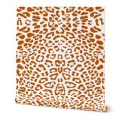 Spiced Pumpkin and White ~ Ooh la la Leopard! 