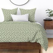 Lucky Shamrocks Irish Linen