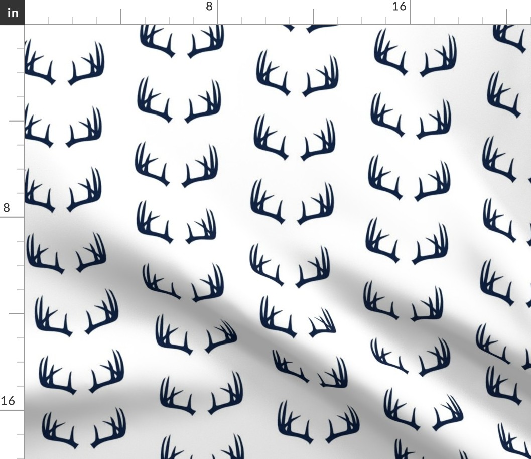 navy antlers - Rustic Woods Collection