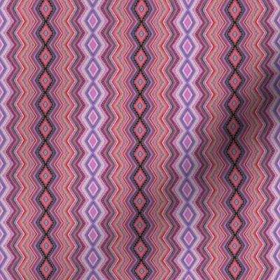 Violet zigzag pattern