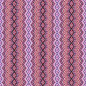 Violet zigzag pattern