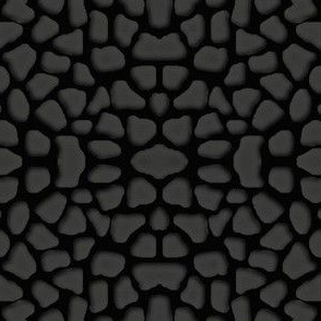 gray on black mosaic