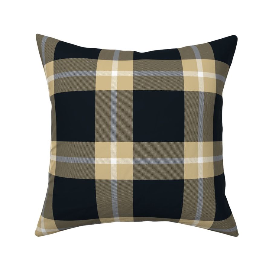 New Orleans Football Plaid