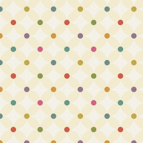 carnival dots cream