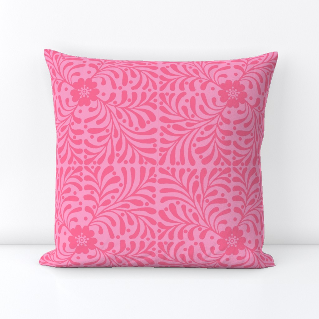Floral Pink Quilt
