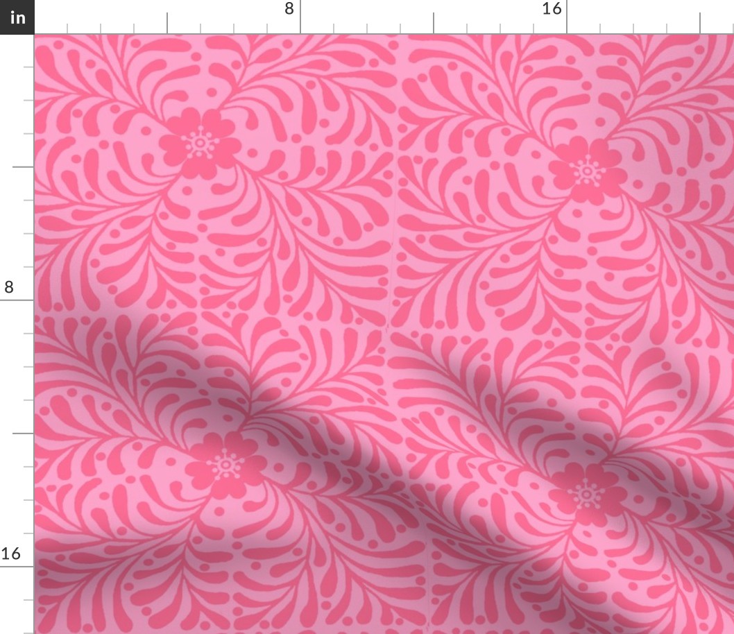 Floral Pink Quilt