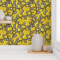 Folk Floral yellow