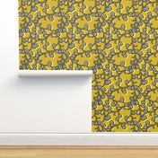 Folk Floral yellow