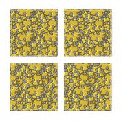 Folk Floral yellow