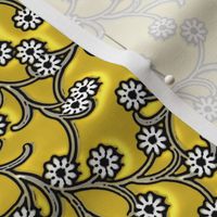 Folk Floral yellow