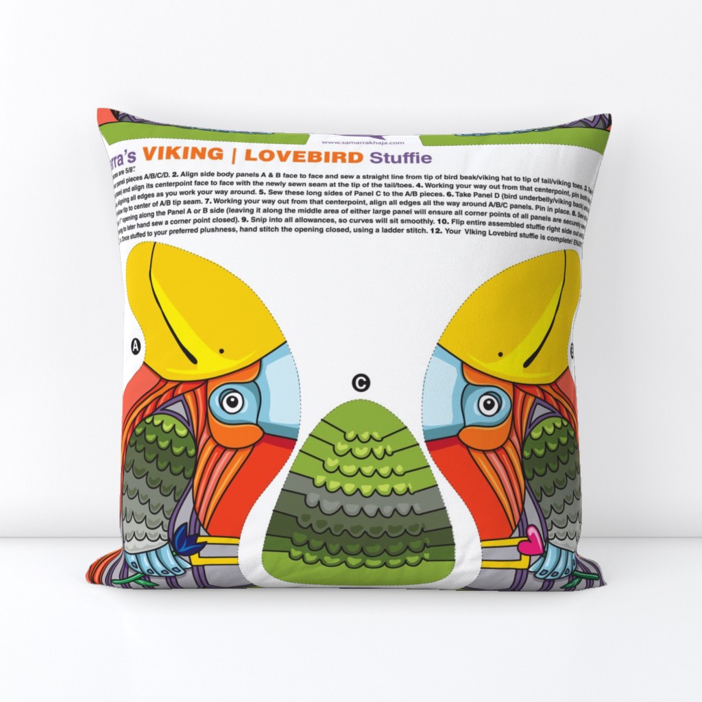 Samarra's Viking | Lovebird Stuffie