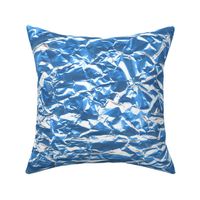 blue foil candy wrapper- ELH