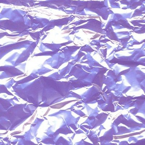 lavender foil candy wrapper - ELH