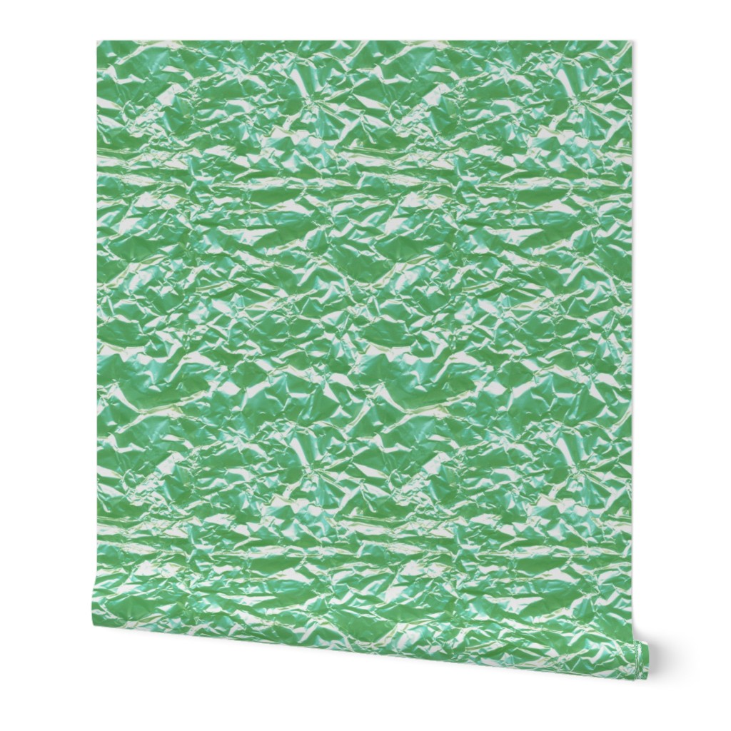 green foil candy wrapper- ELH