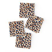 Glam leopard creme/orange