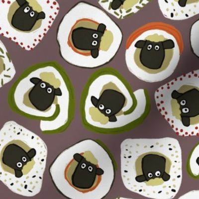 sheep sushi mocha large