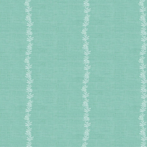 Madenhair Stripe on RegencyTurquoise