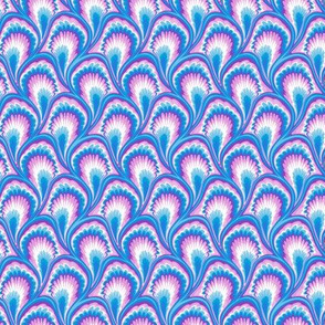 Marbling Peacock