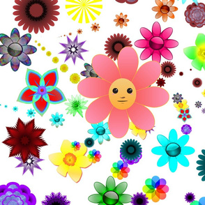 Spoonflower_Happy_Flowers