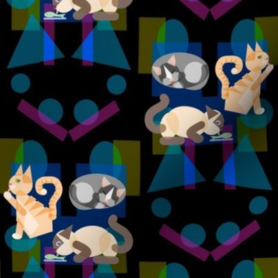 Cubist cats