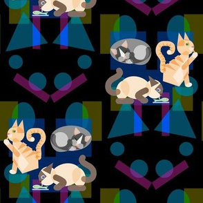 Cubist cats