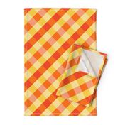 Magical Orange Gingham