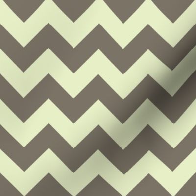 geo zoo chevron mocha cream