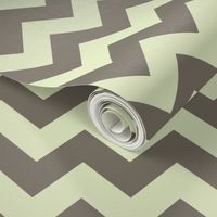 geo zoo chevron mocha cream