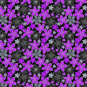 Tropic Floral Purple