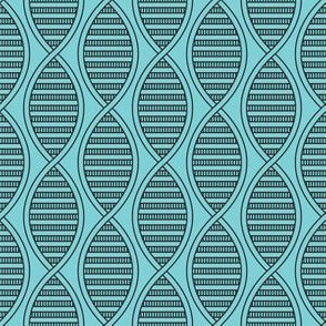 DNA Strands (Blue)