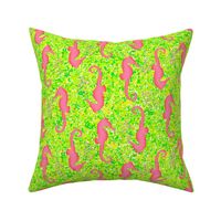 Sanibel in Bright Green and Pink