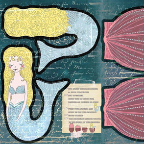 mystic mermaid cut and sew