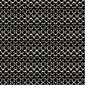 Chainmaille - (1/2") Small Black