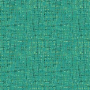 barkcloth in teal